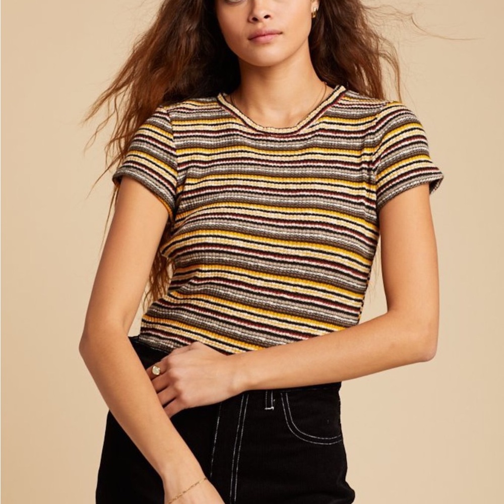 Lacausa Striped T-shirt - NWT